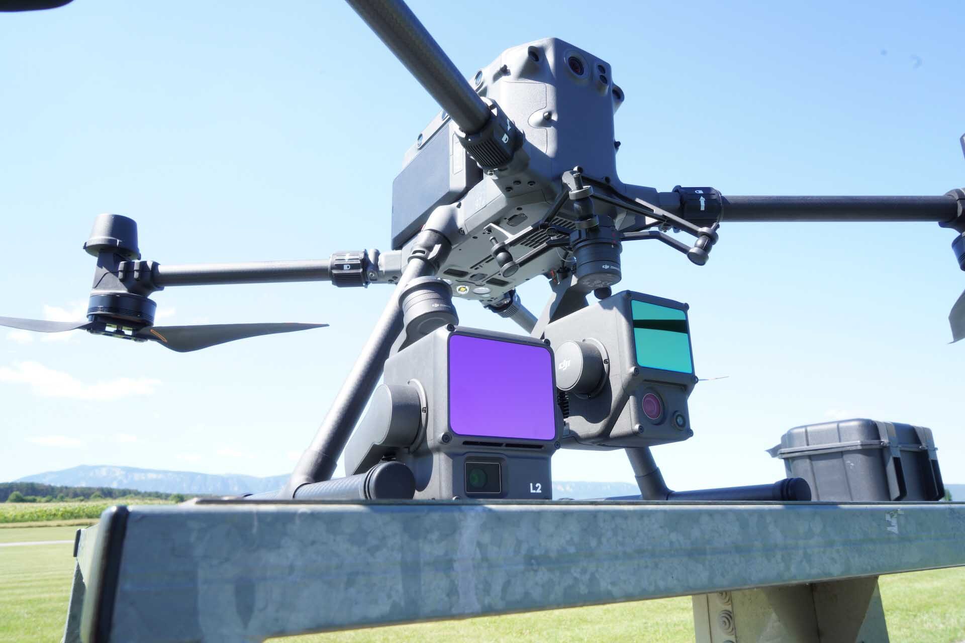 DJI M350 Drohne mit Zenmuse L2 Kameras